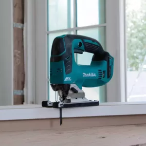 Makita 18-Volt LXT Lithium-Ion Brushless Cordless Jig Saw, Tool Only with Bonus 18-Volt LXT Lithium-Ion 5.0 Ah Battery