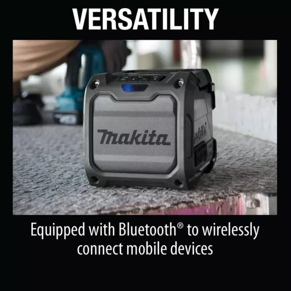 Makita 18-Volt LXT / 12-Volt MAX CXT Lithium-Ion Cordless Bluetooth Job Site Speaker (Tool Only)
