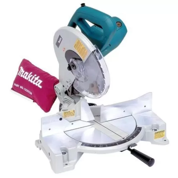 Makita 15 Amp 10 in. Corded Compact Single Bevel Compound Miter Saw with 40T Carbide Blade and Dust Bag