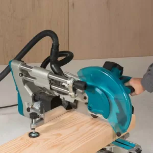 Makita 15 Amp 12 in. Dual-Bevel Sliding Compound Miter Saw with Laser