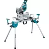 Makita 15 Amp 12 in. Dual-Bevel Sliding Compound Miter Saw with Laser and Stand