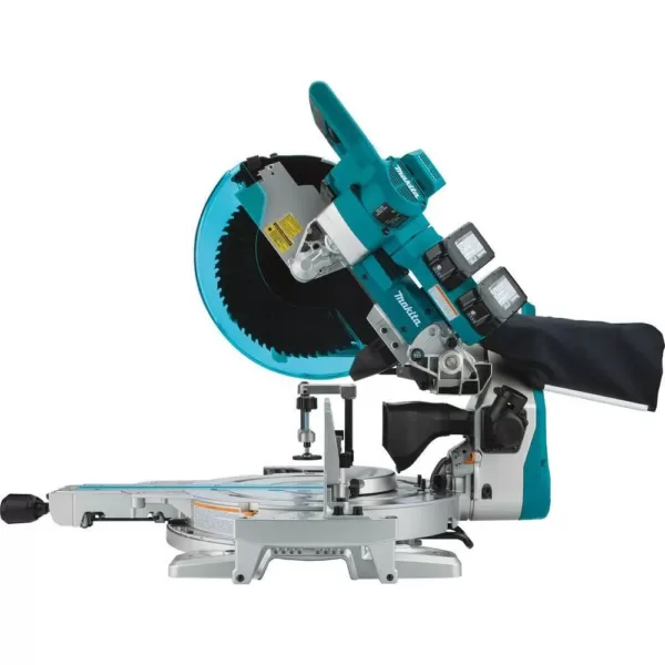 Makita 18-Volt X2 LXT Lithium-Ion (36-Volt) 12 in. Brushless Cordless Dual-Bevel Sliding Compound Miter Saw Laser (Tool-Only)