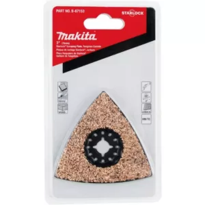 Makita 3 in. Starlock Tungsten Carbide Scraping Plate
