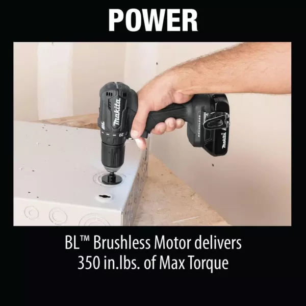 Makita 18-Volt LXT Sub-Compact Brushless 1/2 in. Driver-Drill Kit with bonus 18-Volt LXT Cordless L.E.D. Flashlight