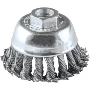 Makita 2-3/4 in. x 5/8 in.-11 Knot Wire Cup Brush
