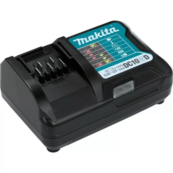Makita 12-Volt MAX CXT Lithium-Ion Compact Battery Pack 2.0Ah and Charger Starter Kit