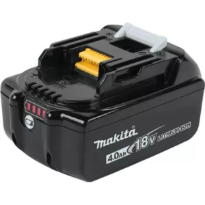 Makita 18-Volt LXT Lithium-Ion High Capacity Battery Pack 4.0Ah with Fuel Gauge and Charger Starter Kit