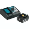 Makita 18-Volt LXT Lithium-Ion High Capacity Battery Pack 4.0Ah with Fuel Gauge and Charger Starter Kit