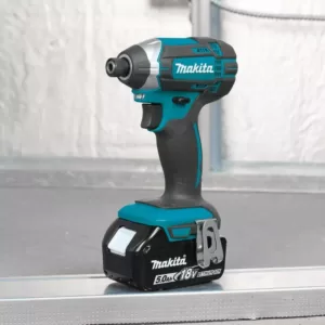 Makita 18-Volt LXT 4.0 Ah Battery and Rapid Optimum Charger Starter Pack with Bonus 18V LXT 1/4 in. Cordless Impact Driver