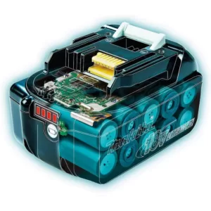 Makita 18-Volt LXT Lithium-Ion Battery and Rapid Optimum Charger Starter Pack (5.0Ah)