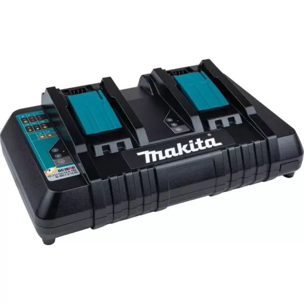 Makita 18-Volt Lithium-Ion Dual Port Rapid Optimum Charger