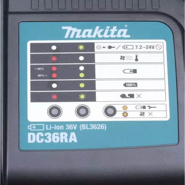 Makita 36-Volt Lithium-Ion Rapid Optimum Charger