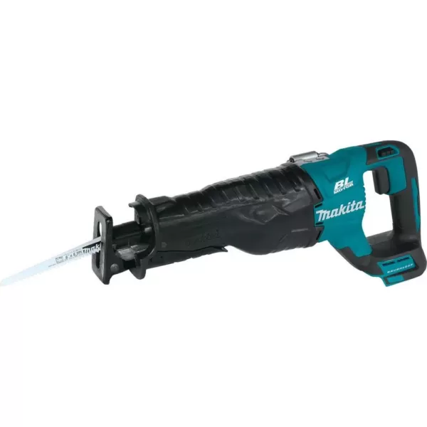 Makita 18V LXT Brushless 1/4 in. Impact Driver, 1/2 in. Hammer Driver-Drill and Recipro Saw with bonus 18V LXT Starter Pack