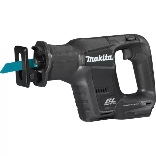 Makita 18V LXT Sub-Compact Brushless Impact Driver, 6-1/2 in. Circ Saw and Recip Saw with bonus 18V LXT Starter Pack (5.0Ah)