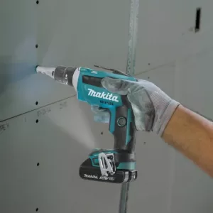 Makita 18-Volt 2.0Ah LXT Lithium-Ion Compact Cordless Combo Kit (2-Piece) (Brushless Drywall Screwdriver/ Cut-Out Tool)
