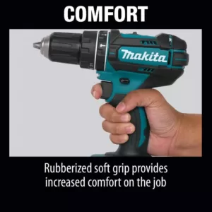 Makita 18-Volt LXT Lithium-Ion Cordless Combo Kit (6-Piece) with (2) Battery (3.0Ah), Rapid Charger and Tool Bag