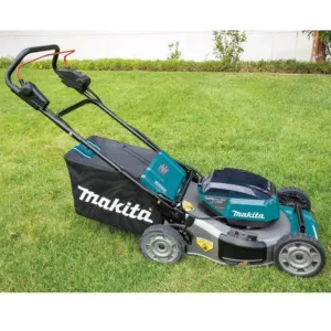 Makita 21 in. 18-Volt X2 (36-Volt) LXT Lithium-Ion Cordless Walk Behind Push Lawn Mower, Tool-Only
