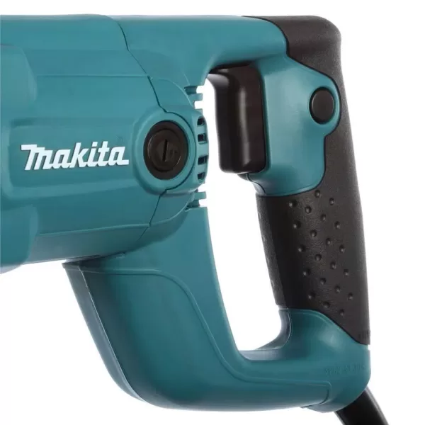 Makita 11 Amp Corded Variable Speed Reciprocating Saw with Reciprocating Saw Blade Assortment Set (6-Piece)