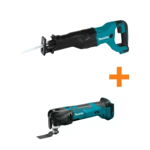 Makita 18-Volt LXT Lithium-Ion Cordless Recipro Saw (Tool-Only) w/Bonus 18-Volt LXT Cordless Oscillating Multi-Tool (Tool-Only)