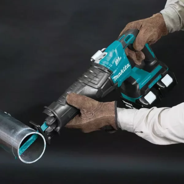 Makita 18-Volt X2 LXT Lithium-Ion (36-Volt) Brushless Cordless Reciprocating Saw Kit (5.0Ah) with 2 Batteries 5.0Ah and Charger