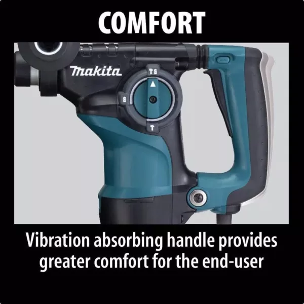 Makita 7 Amp 1-1/8 in. Corded SDS-Plus Concrete/Masonry Rotary Hammer Drill with 7.5 Amp 4-1/2 in. Angle Grinder and Hard Case