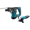 Makita 7 Amp 1-1/8 in. Corded SDS-Plus Concrete/Masonry Rotary Hammer Drill with 7.5 Amp 4-1/2 in. Angle Grinder and Hard Case