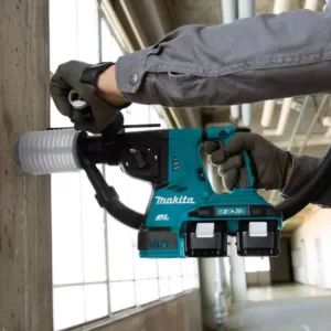 Makita 18-Volt X2 LXT Lithium-Ion 36-Volt 1-1/8 in. Brushless Cordless Rotary Hammer Kit 5.0 Ah