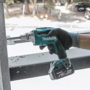 Makita 18-Volt LXT Brushless Cordless Drywall Screwdriver with Push Drive Technology with bonus 18-Volt LXT Battery Pack 5.0Ah