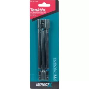 Makita ImpactX 6 in. Modified S2 Steel Magnetic Nut Driver Set (3-Piece)