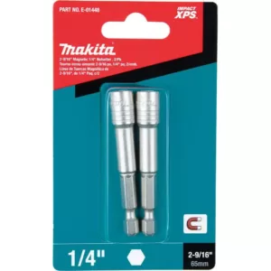Makita IMPACT XPS 2-9/16 in. Magnetic 1/4 in. Nutsetter (2-Pack)