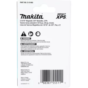 Makita IMPACT XPS 2-9/16 in. Magnetic 3/8 in. Nutsetter (2-Pack)