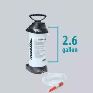 Makita 2.6 Gal. Pressurized Water Tank