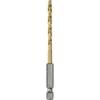 Makita 5/32 in. Titanium Coated Drill Bit with 1/4 in. Hex Shank