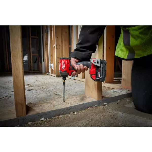 Milwaukee M18 FUEL 18-Volt Lithium-Ion Brushless Cordless 1/4 in. Hex Impact Driver (Tool-Only)
