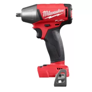 Milwaukee M18 FUEL 18-Volt Lithium-Ion Brushless Cordless 3/8 in. Compact Impact Wrench with Friction Ring (Tool-Only)