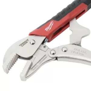 Milwaukee 7 in. Straight Jaw Locking Pliers with Grip