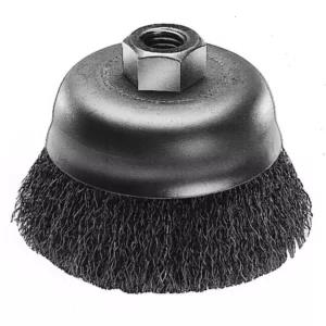 Milwaukee 3 in. Carbon Steel Wire Cup Brush