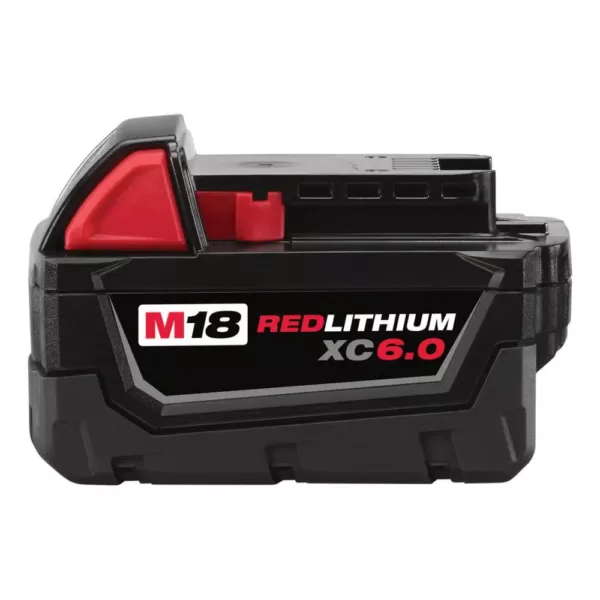 Milwaukee M18 18-Volt Lithium-Ion XC 6.0 Ah Extended Capacity Battery Pack