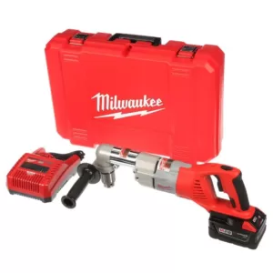 Milwaukee M28 28-Volt Lithium-Ion Cordless 1/2 in. Right Angle Drill w/(1) 3.0Ah Batteries & Charger