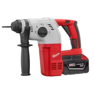 Milwaukee M28 Lithium-Ion 28-Volt Cordless 1 in. SDS Plus Rotary Hammer Kit