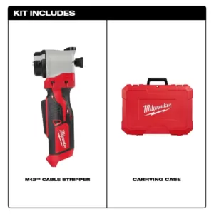 Milwaukee M12 12-Volt Lithium-Ion Cordless Cable Stripper (Tool-Only)