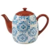 Certified International Porto 5-Cup Multi-Colored Teapot