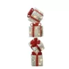 National Tree Company Pre-Lit 33 in. Sisal Gift Box Tower