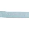 Northlight 2.5 in. x 16 yds. Shimmering White Iridescent Snowflakes on a Light Blue Sheer Ribbon