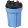 Pentek 158002 3/8 in. #5 Water Filter Housing with Pressure Release - Blue/Black