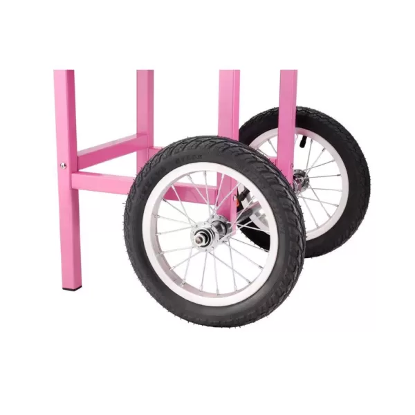Great Northern Vortex Commercial Pink Cotton Candy Machine and Cart