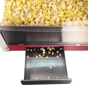 Paragon Theater Pop 6 oz. Red Stainless Steel Countertop Popcorn Machine
