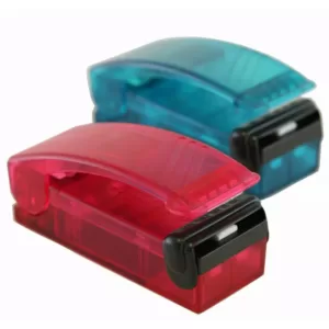 iTouchless Red and Blue Handheld Vacuum Sealer Set (2-Pack)