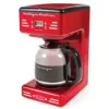 Nostalgia 12-Cup Red Coffee Maker with Keep Warm Function