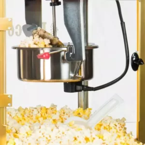 Nostalgia 8 oz. Red Popcorn Machine with Concession Cart